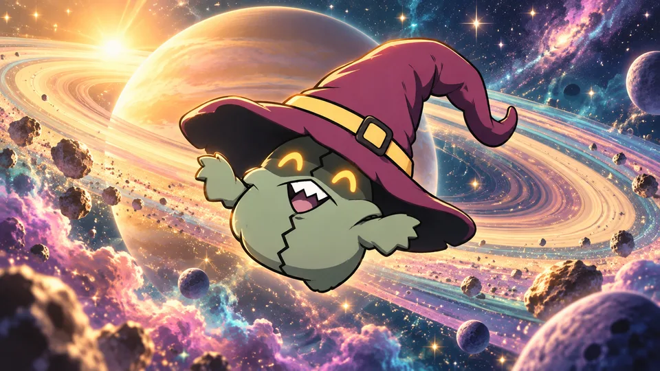 Subydoo expressing happiness in Saturn Sunshine