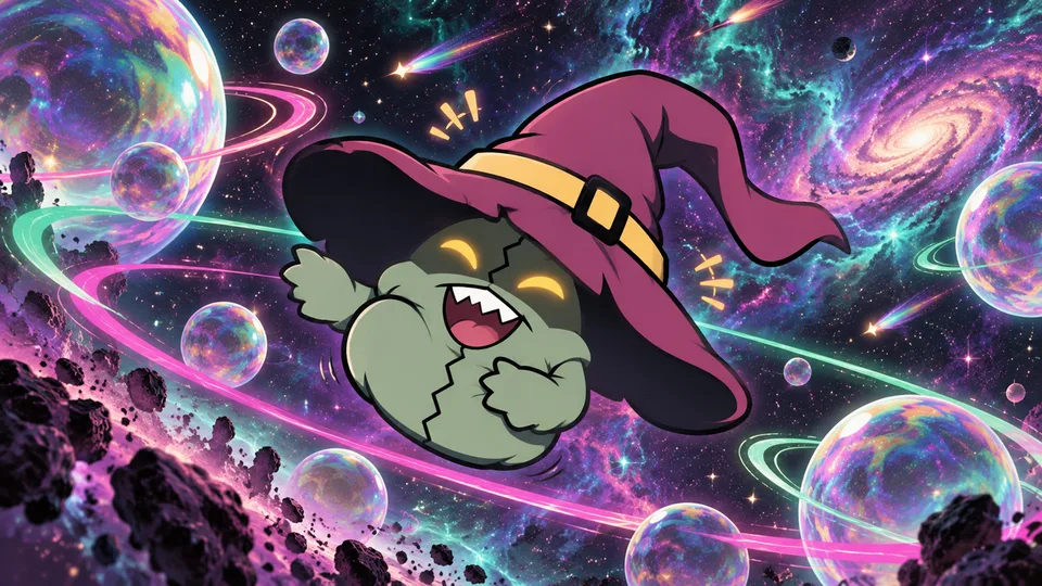 Subydoo expressing laughter in Orbital Giggles