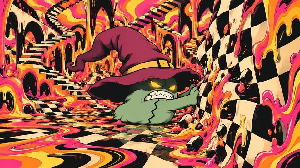 Subydoo expressing anger in Melting Mad