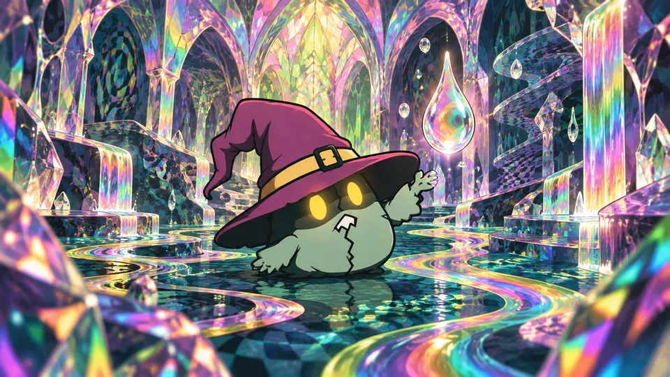 Subydoo expressing wonder in Prismatic Revelation