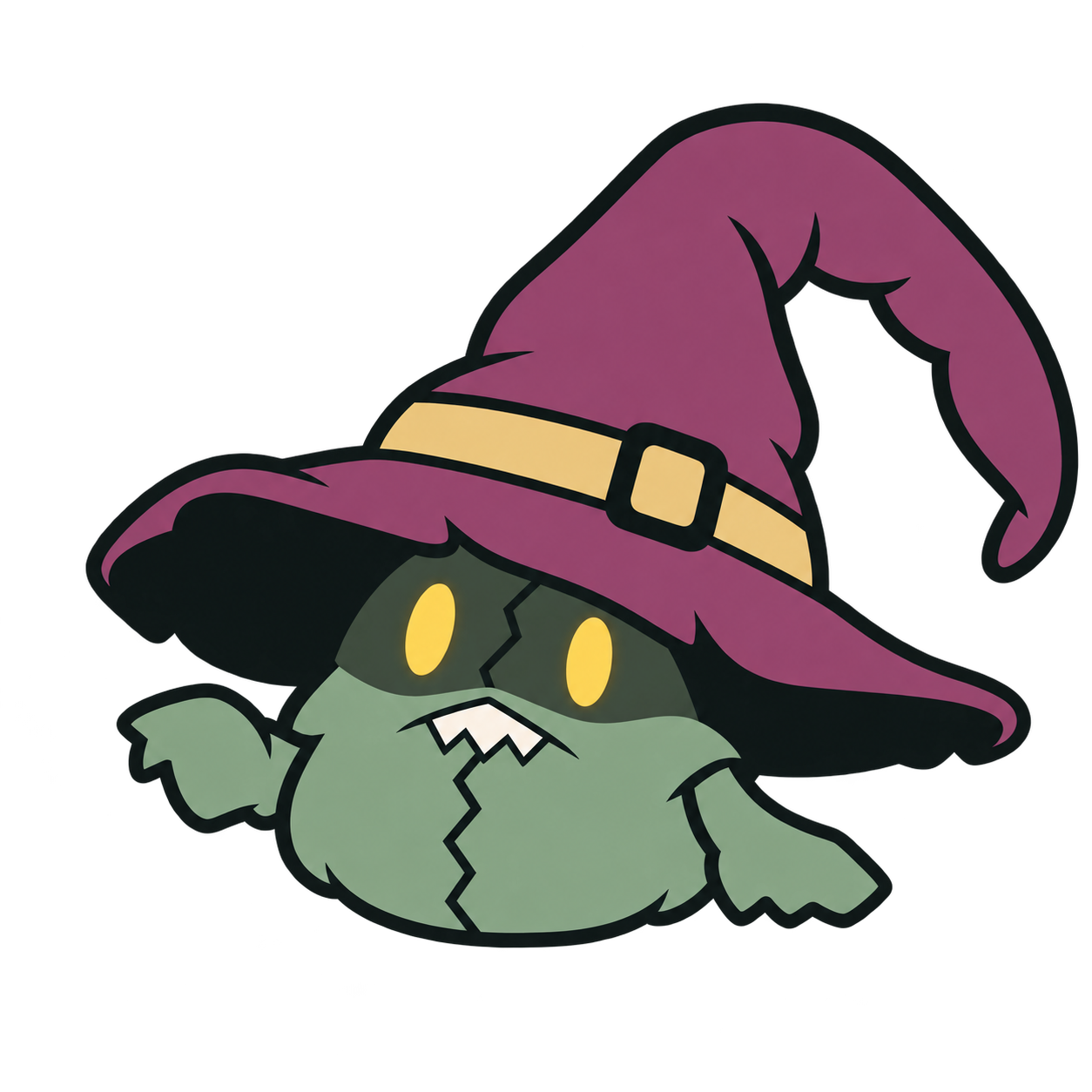 Subydoo in his signature purple wizard hat
